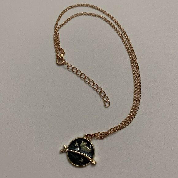 Cat on Branch in Night Sky with Stars (F1) - Picture 3 of 5